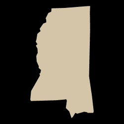 Mississippi outline