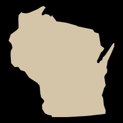 Wisconsin outline