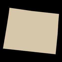 Wyoming outline